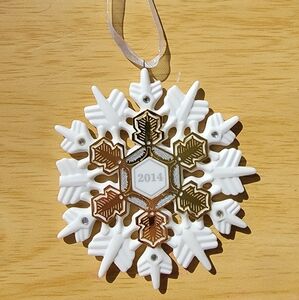 Hallmark 2014 Snowflake Ornament